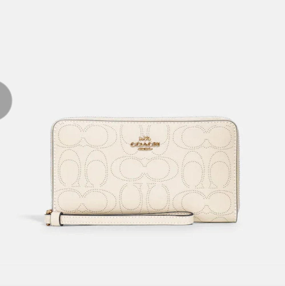 New Coach Large Phone Wallet, Wristlet